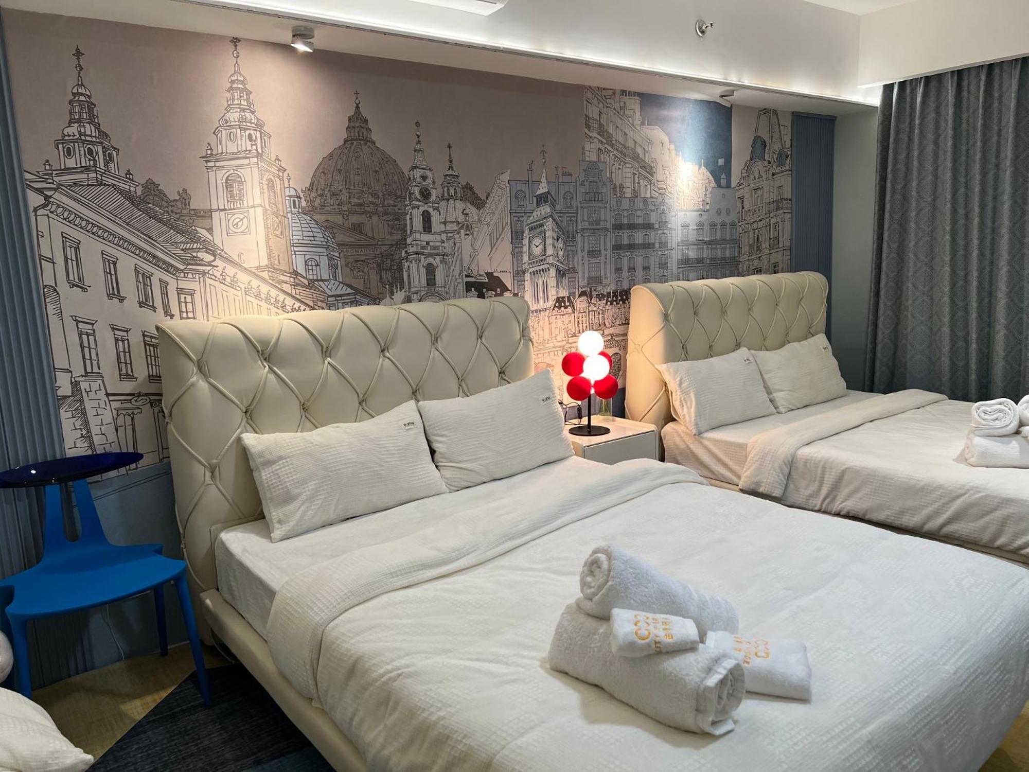 Luxurious European Style Penthouse Modern Apart Ment Cross City Of Dreams Okada Solaire Moa Airport マニラ市 エクステリア 写真